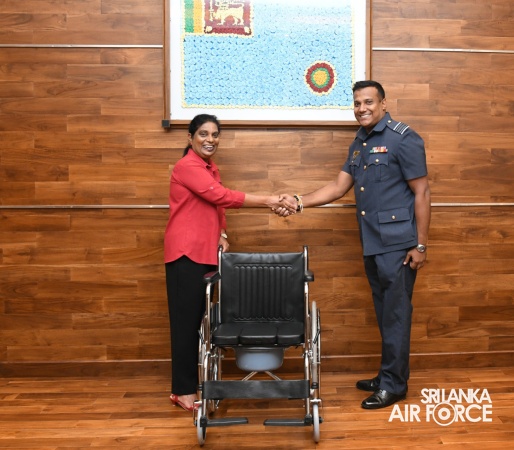 SLAF SEVA VANITHA UNIT DONATES MOBILITY AIDS TO DESERVING FAMILY MEMBERS OF SERVICE PERSONNEL