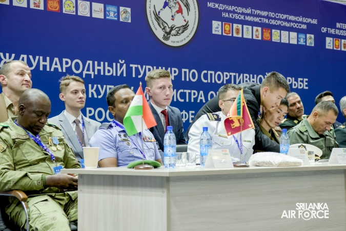 SRI LANKA ARMED FORCES DELIVER COMMENDABLE PERFORMANCE AT 4TH INTERNATIONAL MILITARY WRESTLING TOURNAMENT – RUSSIAN DEFENCE MIN