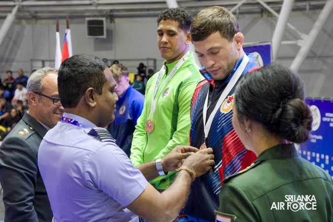 SRI LANKA ARMED FORCES DELIVER COMMENDABLE PERFORMANCE AT 4TH INTERNATIONAL MILITARY WRESTLING TOURNAMENT – RUSSIAN DEFENCE MIN