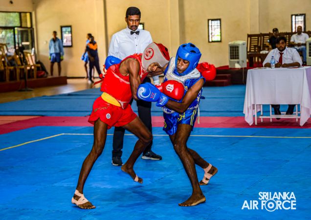 SLAF WOMEN’S TEAM DOMINATES AT 13th DEFENCE SERVICES WUSHU CHAMPIONSHIP 2025
